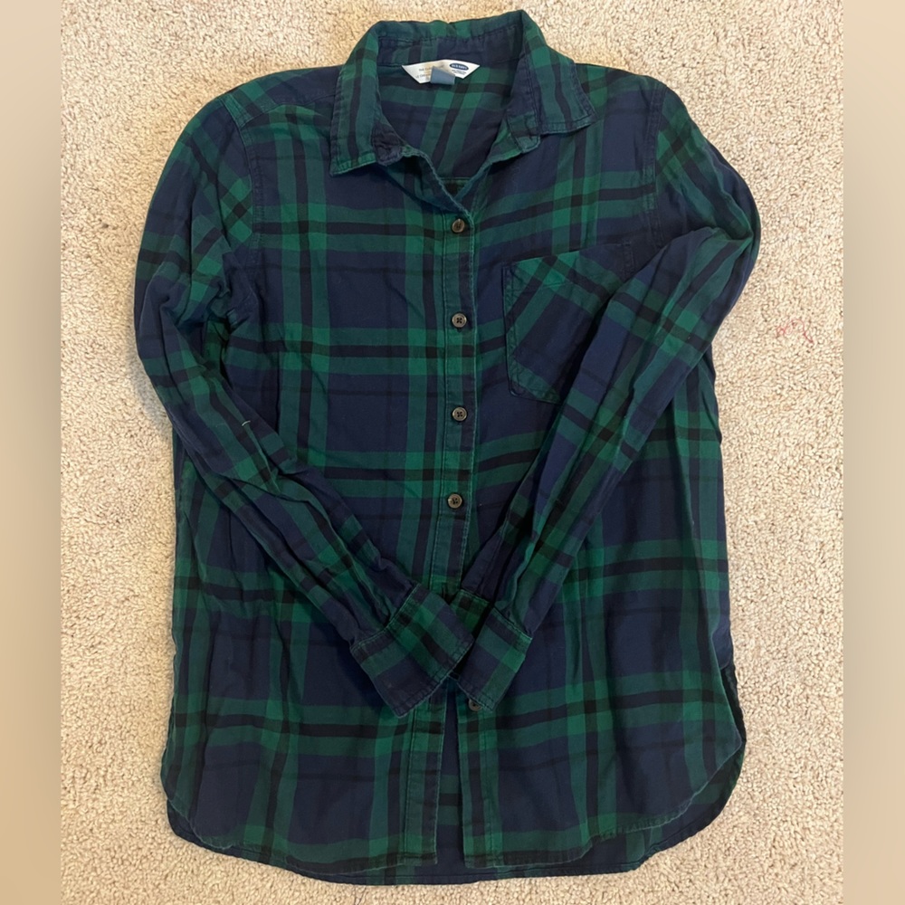 Women’s Classic Flannel Button Down Shirt